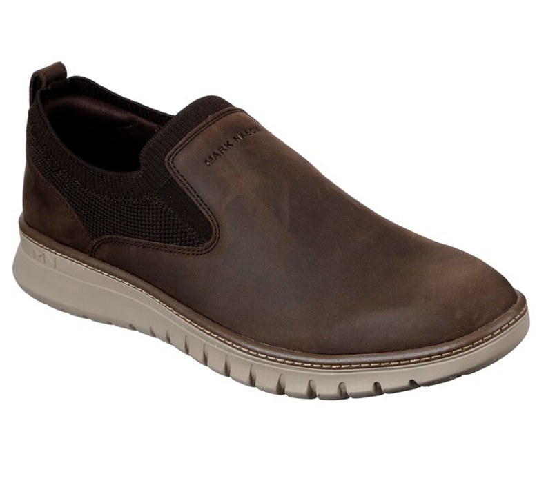 Skechers Neo Casual - Rennic - Mens Casual Shoes Brown [AU-KW1352]